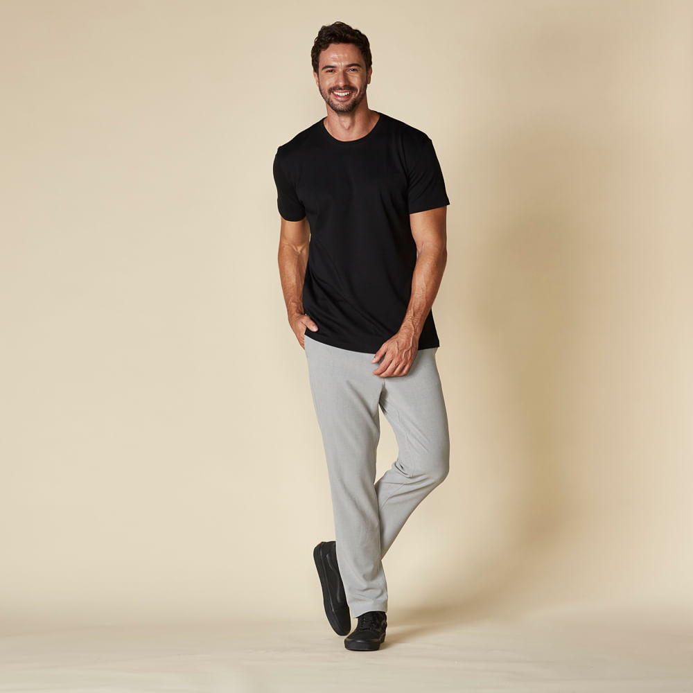 T-Shirt Gris Hombre – Bungaloo