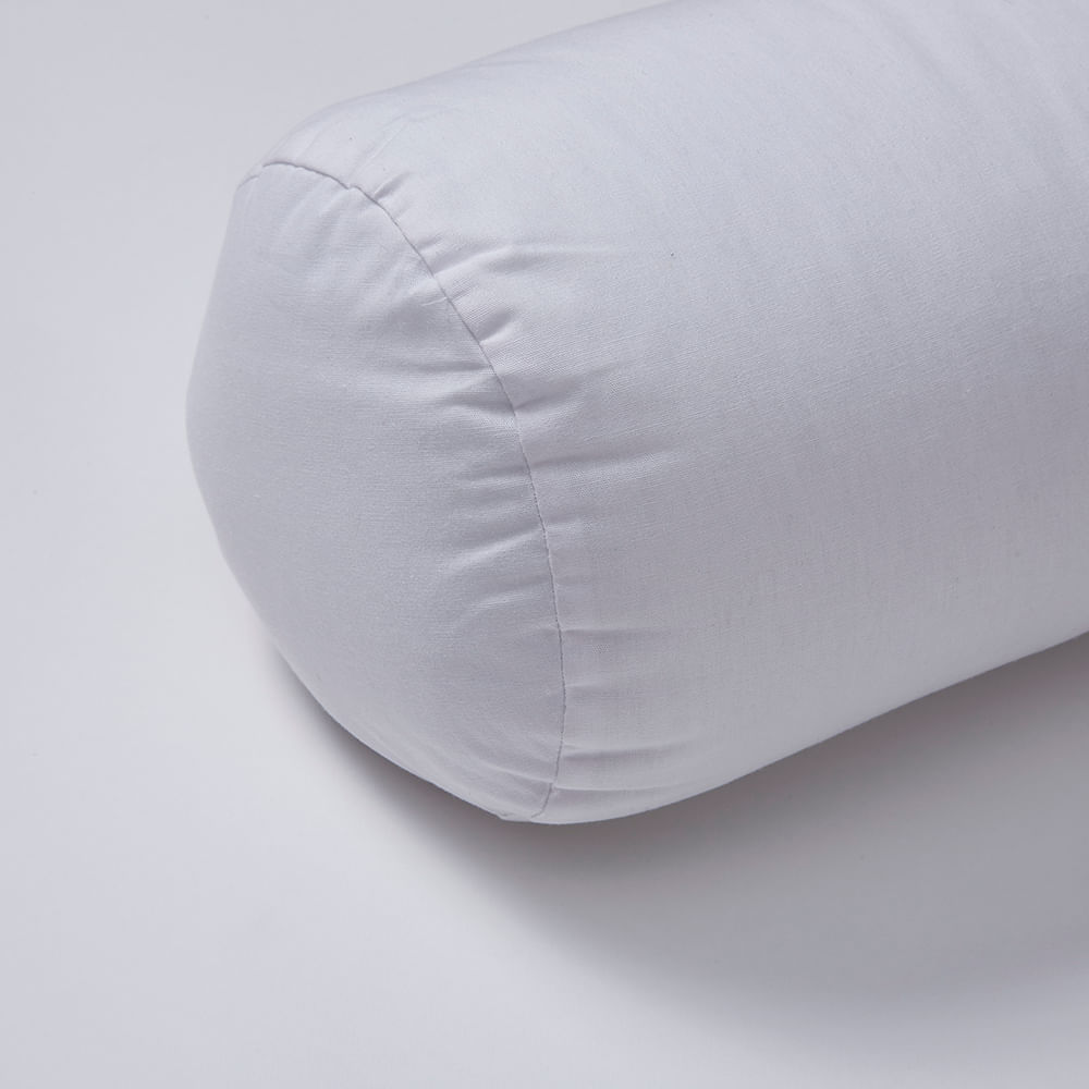 White bolster outlet cushion